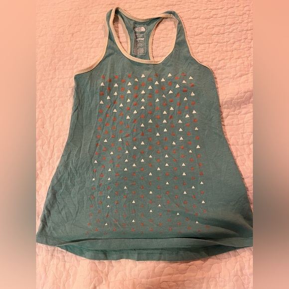 The north face cotton tank top size small color blue - Picture 1 of 4